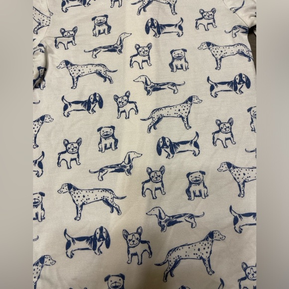 🐶 NEW! • Little Me • Bamboo Zipper Sleeper with Hat 🐕 6 months - Picture 7 of 7